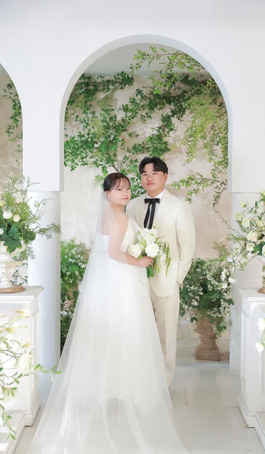 진영과 혜주의 웨딩사진 1
