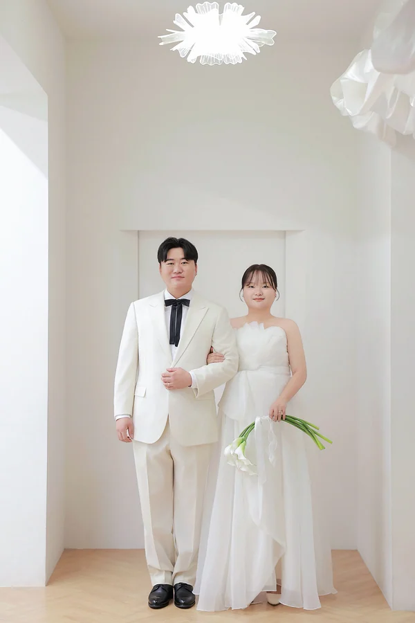 진영과 혜주의 웨딩사진 3